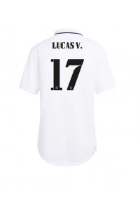 Real Madrid Lucas Vazquez #17 Fotballdrakt Hjemme Klær Dame 2022-23 Korte ermer